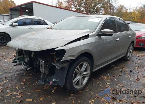 2013 Volkswagen Passat 2.0L Tdi Sel Premium z USA, uszkodzony, nr VIN 1VWCN7A31DC023451
